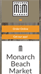 Mobile Screenshot of monarchbeachmarket.com